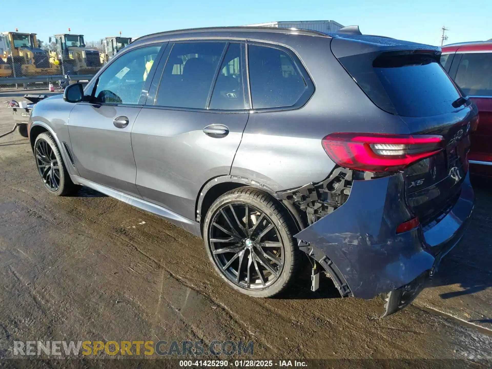 3 fotografías del automóvil dañado 5UXCR6C0XM9F51833 BMW X5 2021