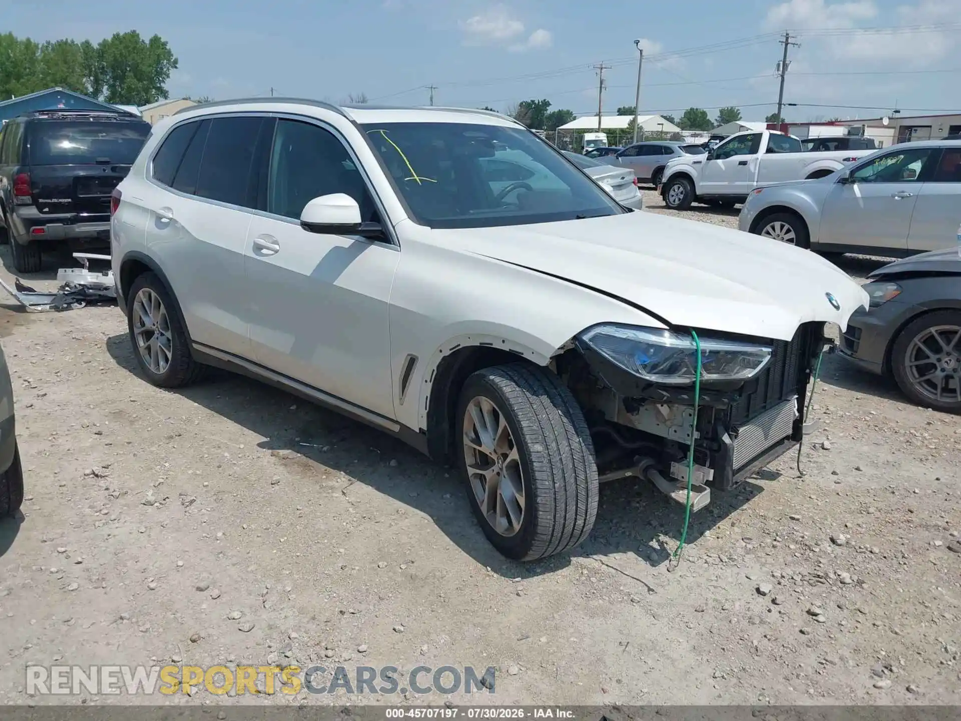 1 Photograph of a damaged car 5UXCR6C0XM9G96614 BMW X5 2021