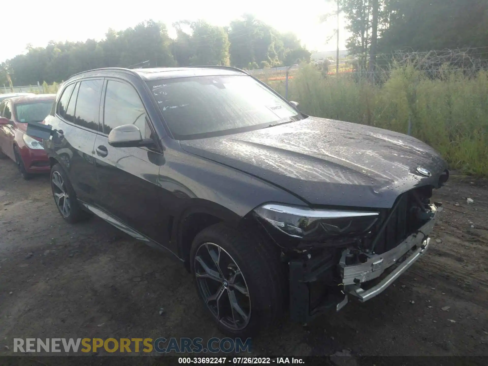 1 Photograph of a damaged car 5UXJU4C02M9E95459 BMW X5 2021