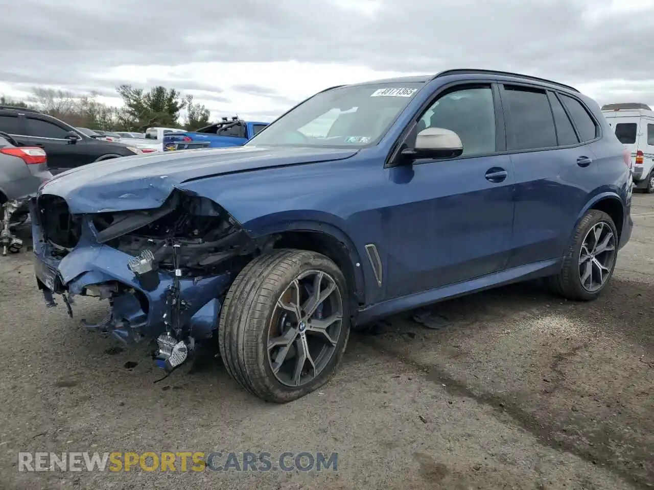 1 Photograph of a damaged car 5UXJU4C03M9E52555 BMW X5 2021