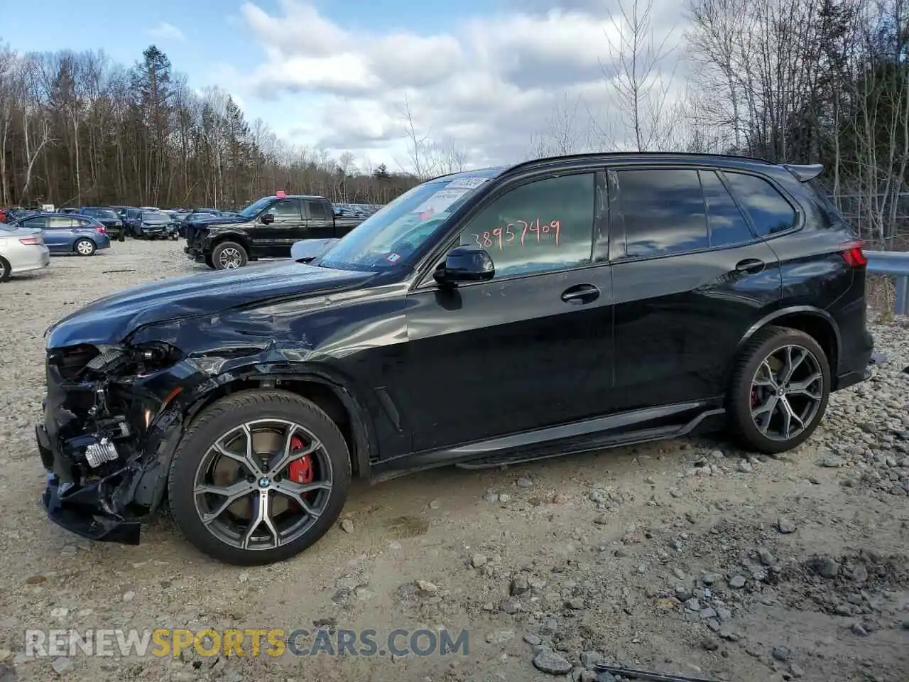 1 fotografías del automóvil dañado 5UXJU4C05M9F51619 BMW X5 2021