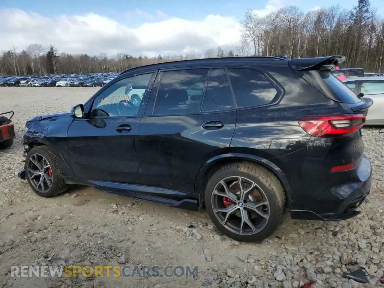2 fotografías del automóvil dañado 5UXJU4C05M9F51619 BMW X5 2021
