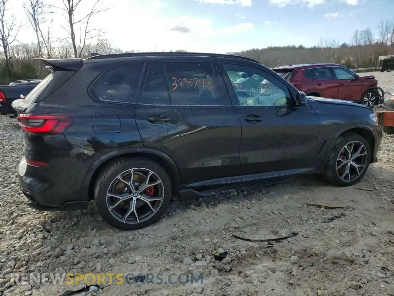 3 fotografías del automóvil dañado 5UXJU4C05M9F51619 BMW X5 2021
