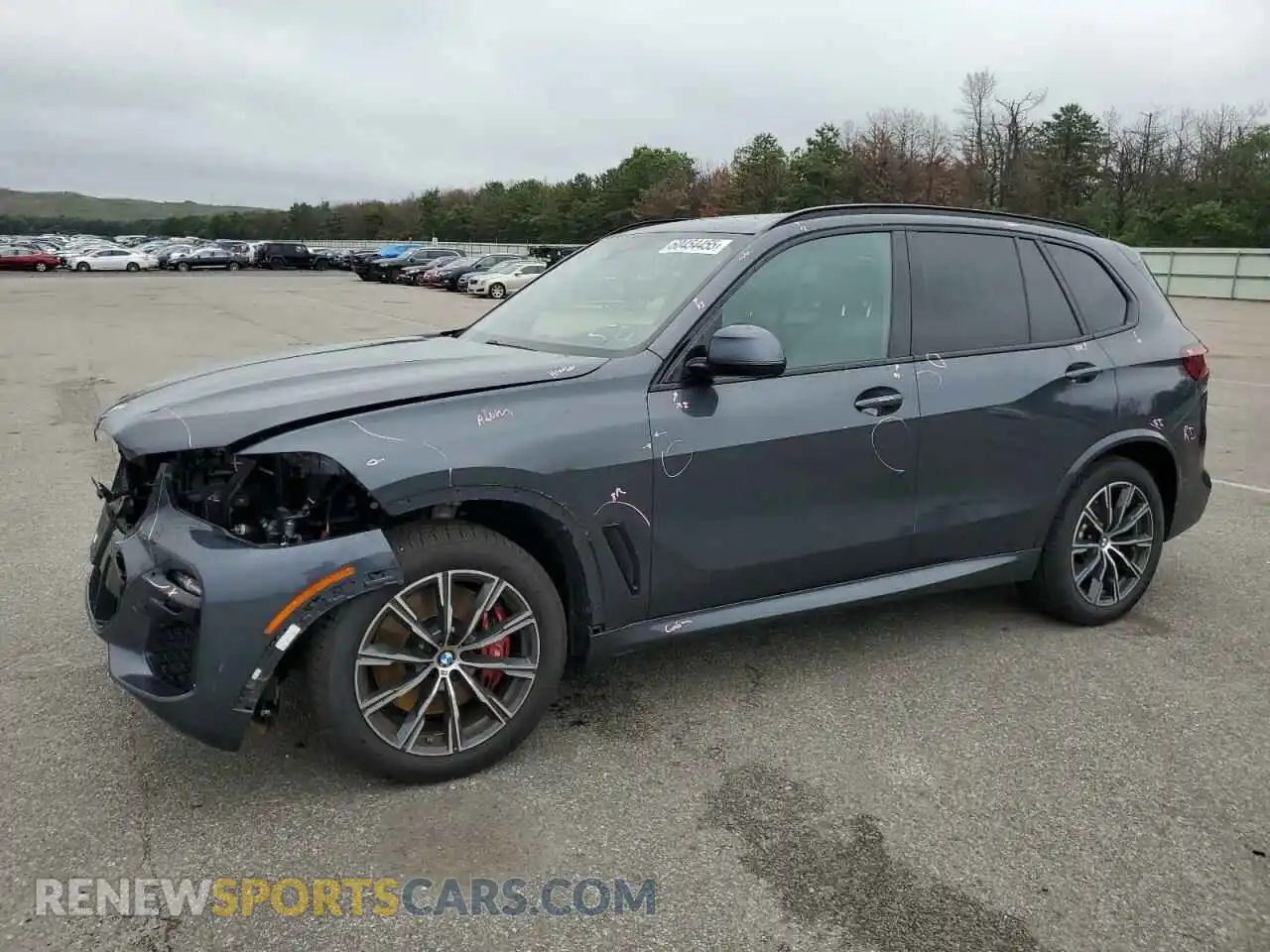 1 Photograph of a damaged car 5UXJU4C09M9G23471 BMW X5 2021