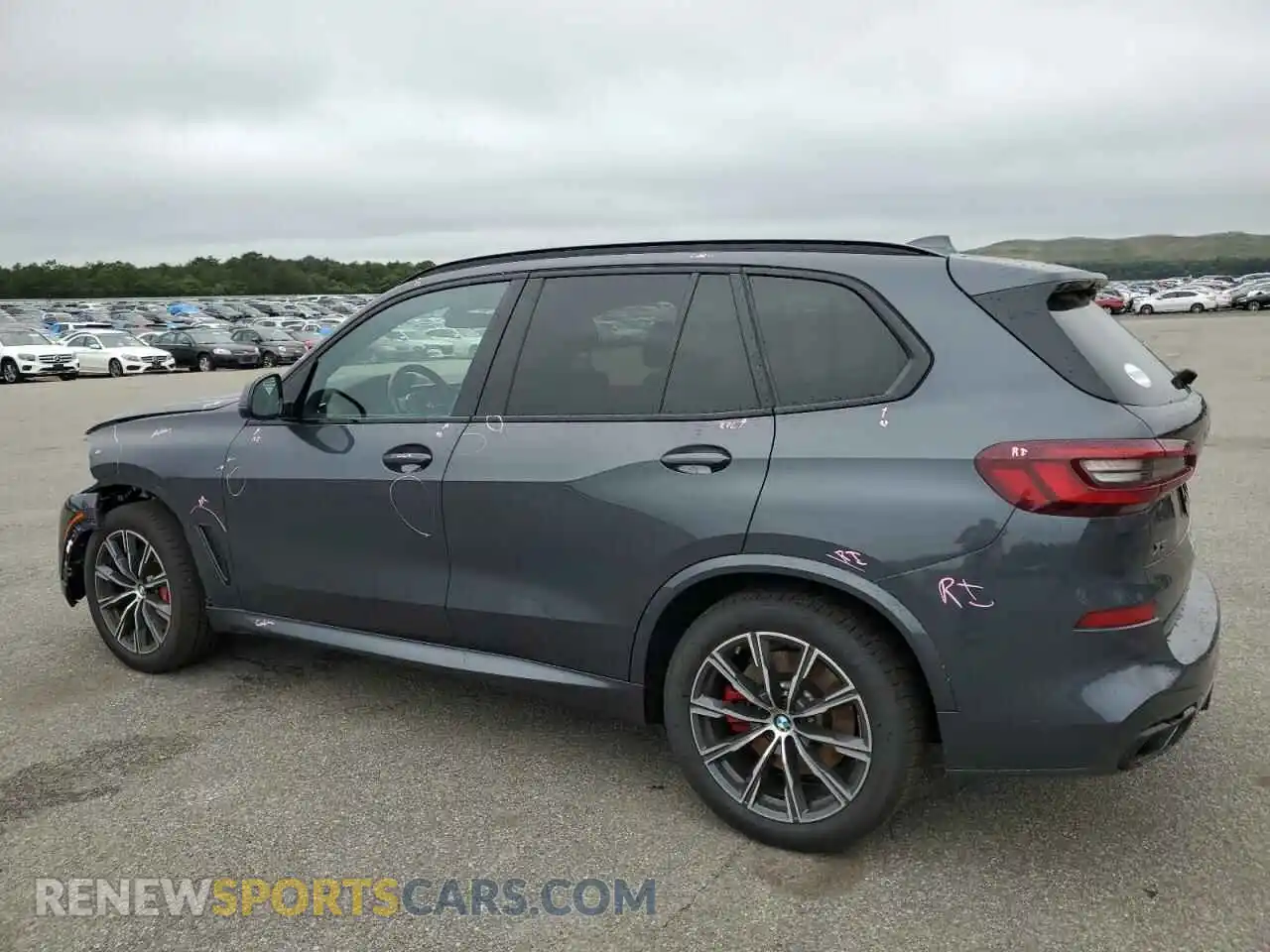 2 Photograph of a damaged car 5UXJU4C09M9G23471 BMW X5 2021