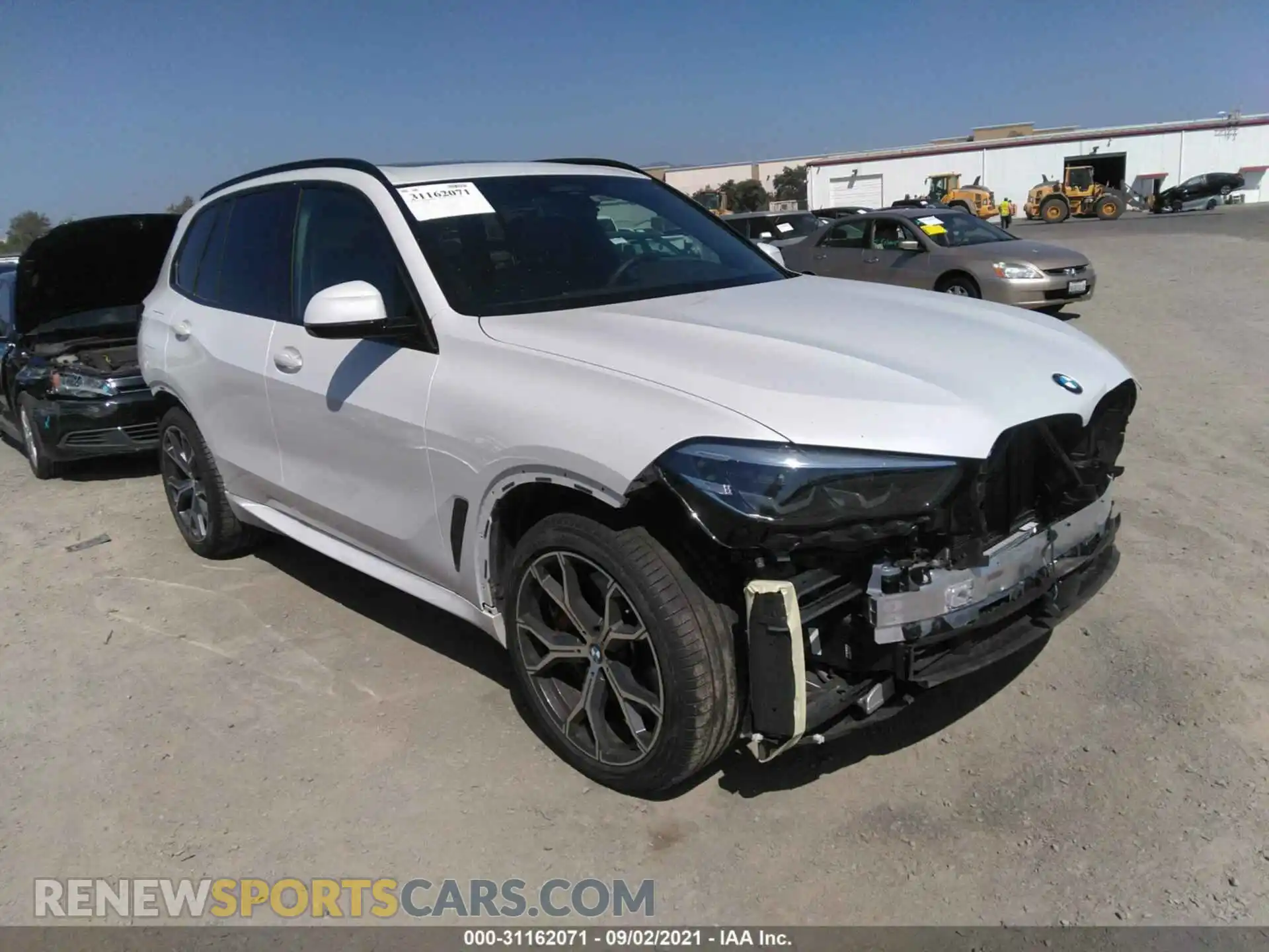1 Photograph of a damaged car 5UXTA6C03M9D83914 BMW X5 2021