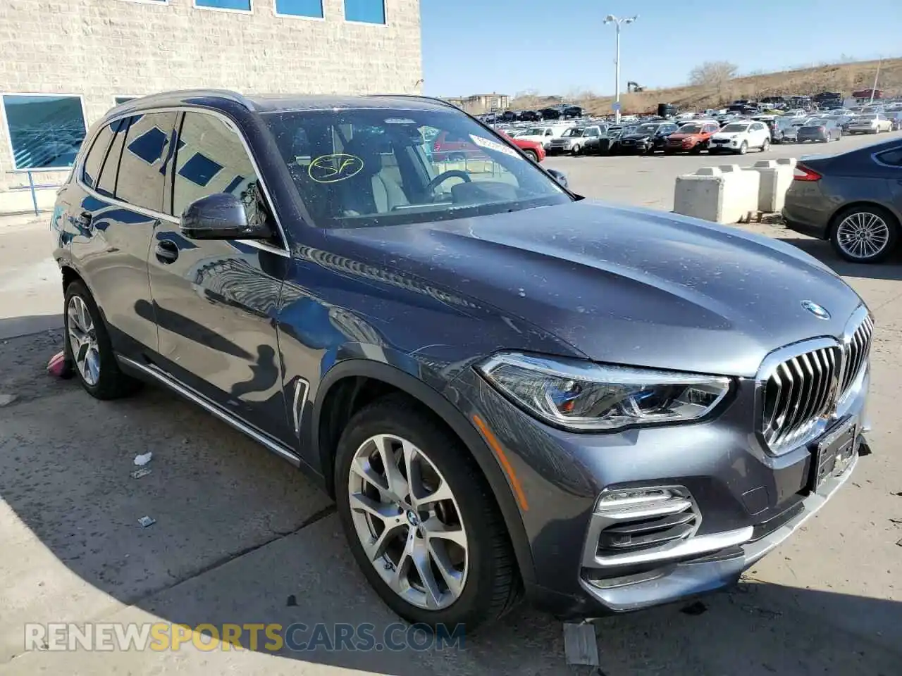 1 Photograph of a damaged car 5UXTA6C03M9H94293 BMW X5 2021