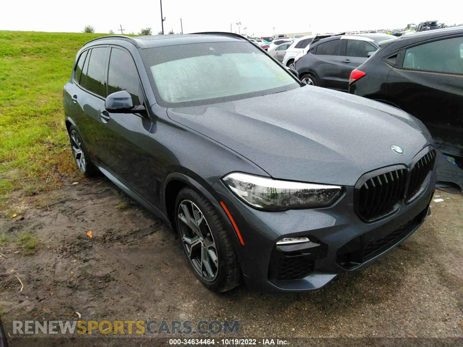 1 Photograph of a damaged car 5UXTA6C04M9D83940 BMW X5 2021