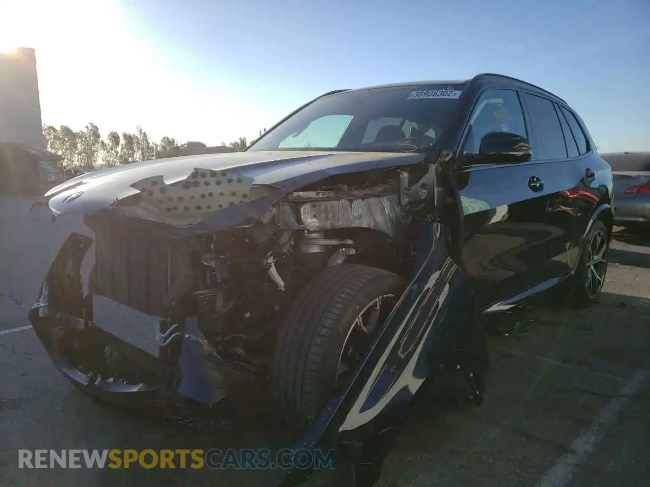 2 Photograph of a damaged car 5UXTA6C07M9F15525 BMW X5 2021