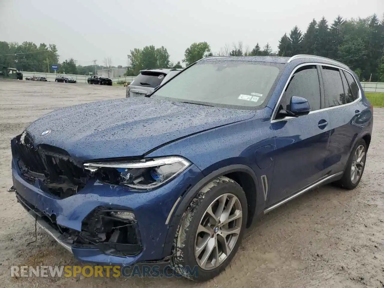 1 Photograph of a damaged car 5UXTA6C07M9G13910 BMW X5 2021