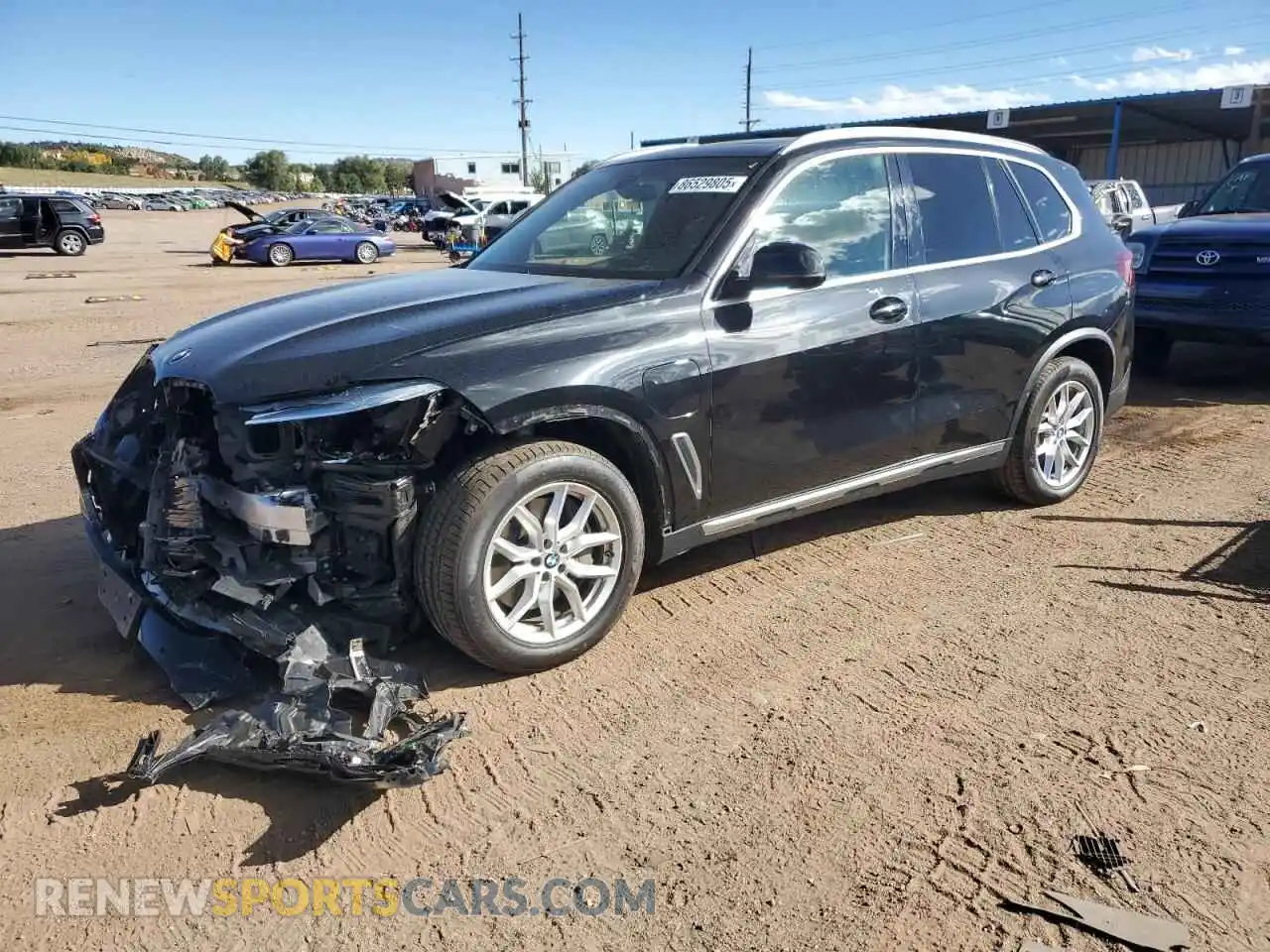 1 Photograph of a damaged car 5UXTA6C08M9F32561 BMW X5 2021