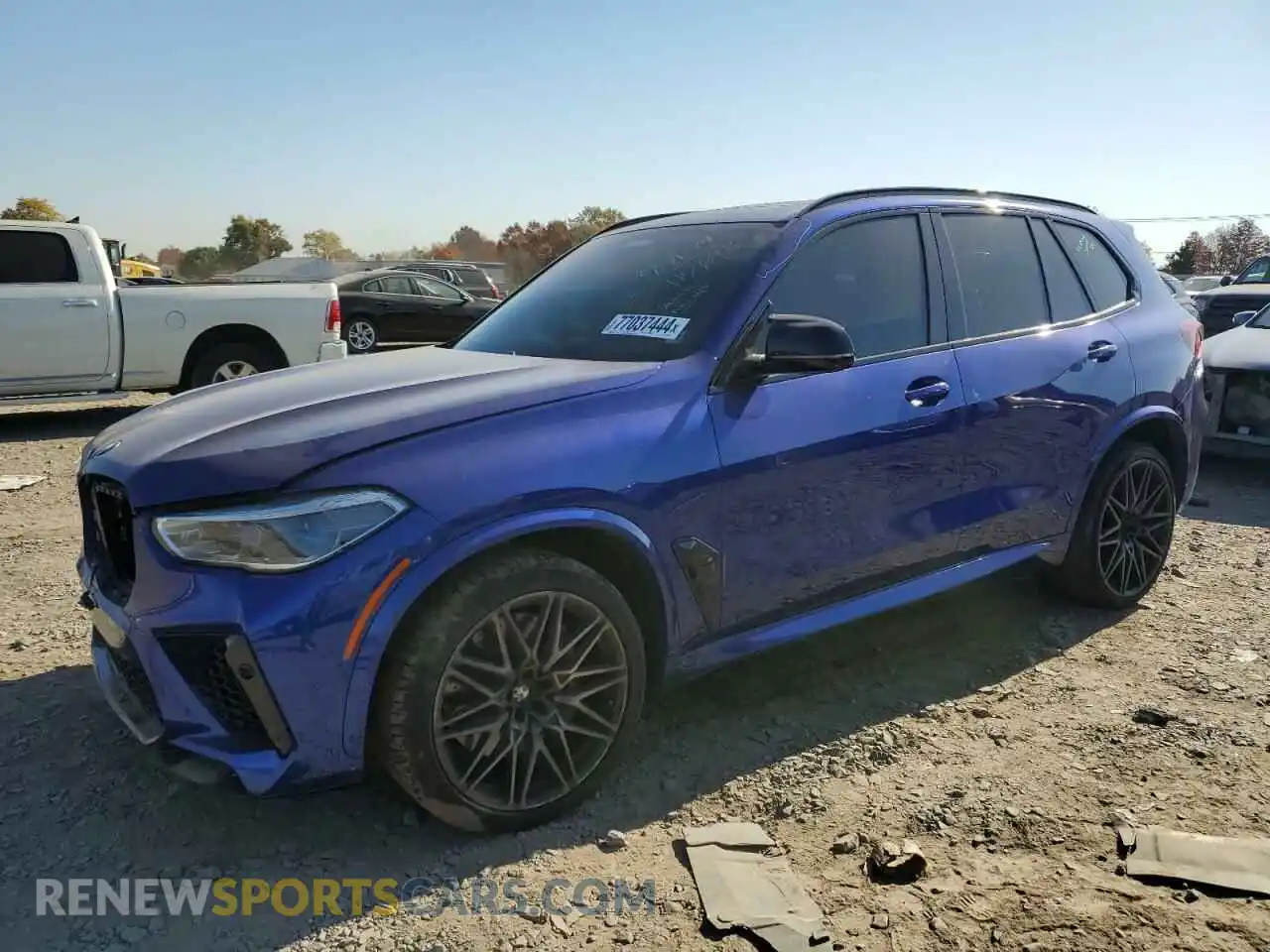 1 Photograph of a damaged car 5YMJU0C01M9F02693 BMW X5 2021