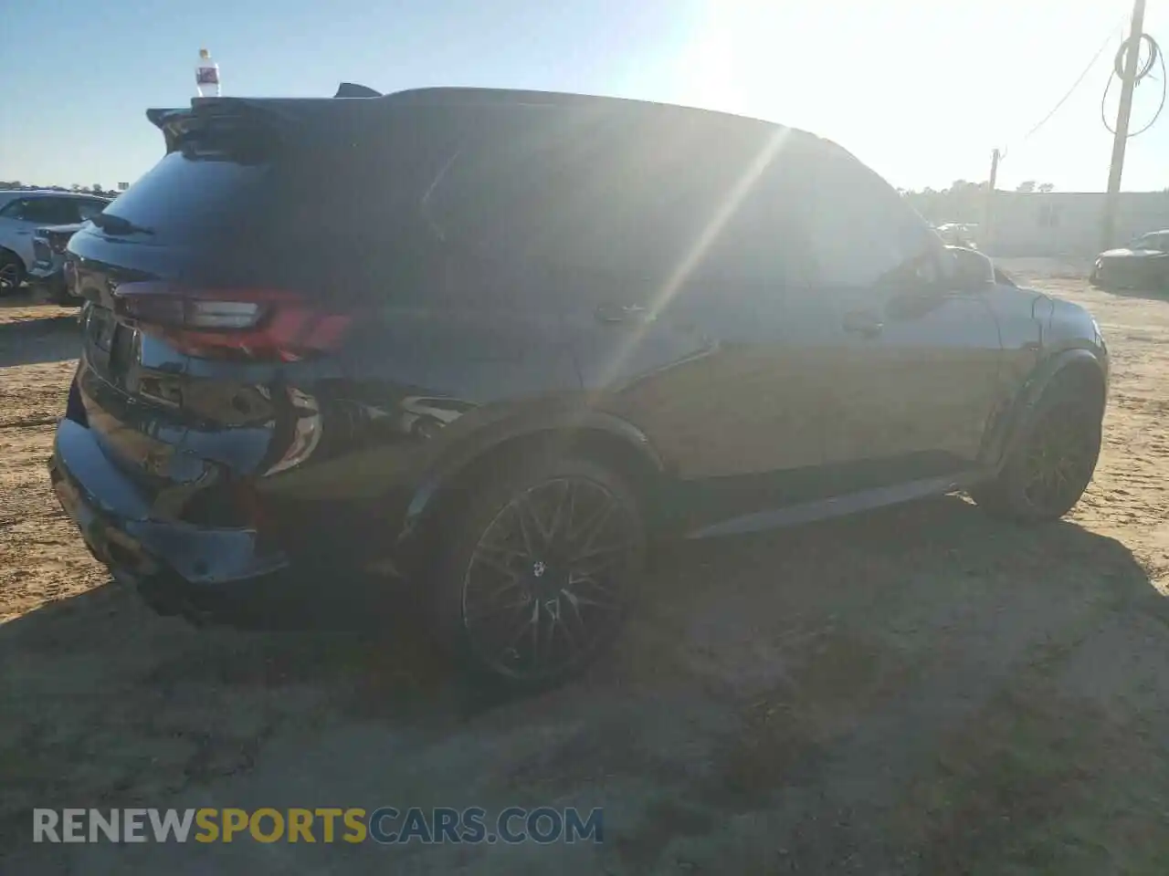 3 fotografías del automóvil dañado 5YMJU0C03M9D99549 BMW X5 2021