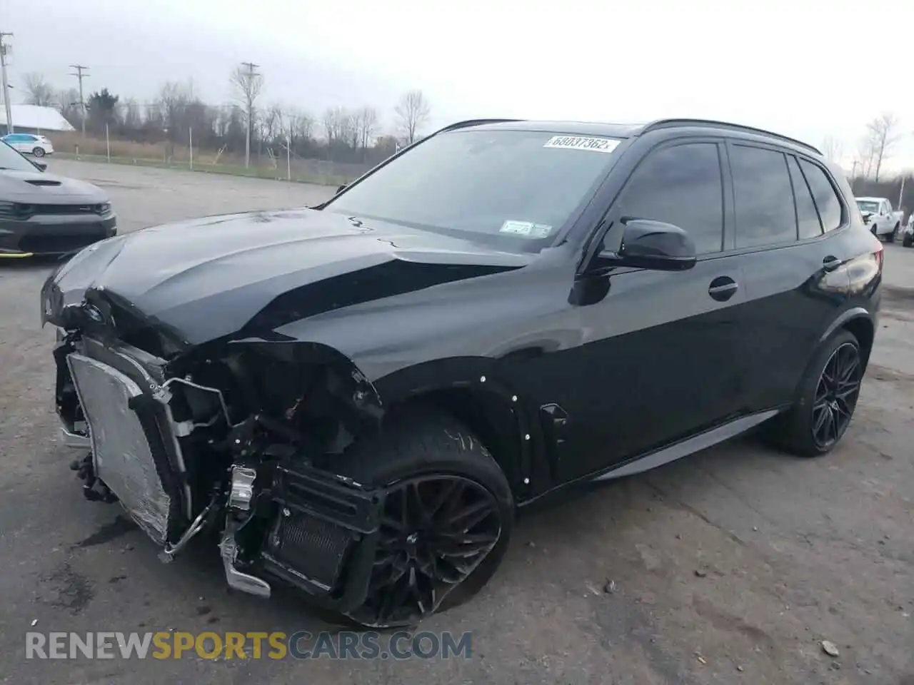 1 Photograph of a damaged car 5YMJU0C04M9H40957 BMW X5 2021