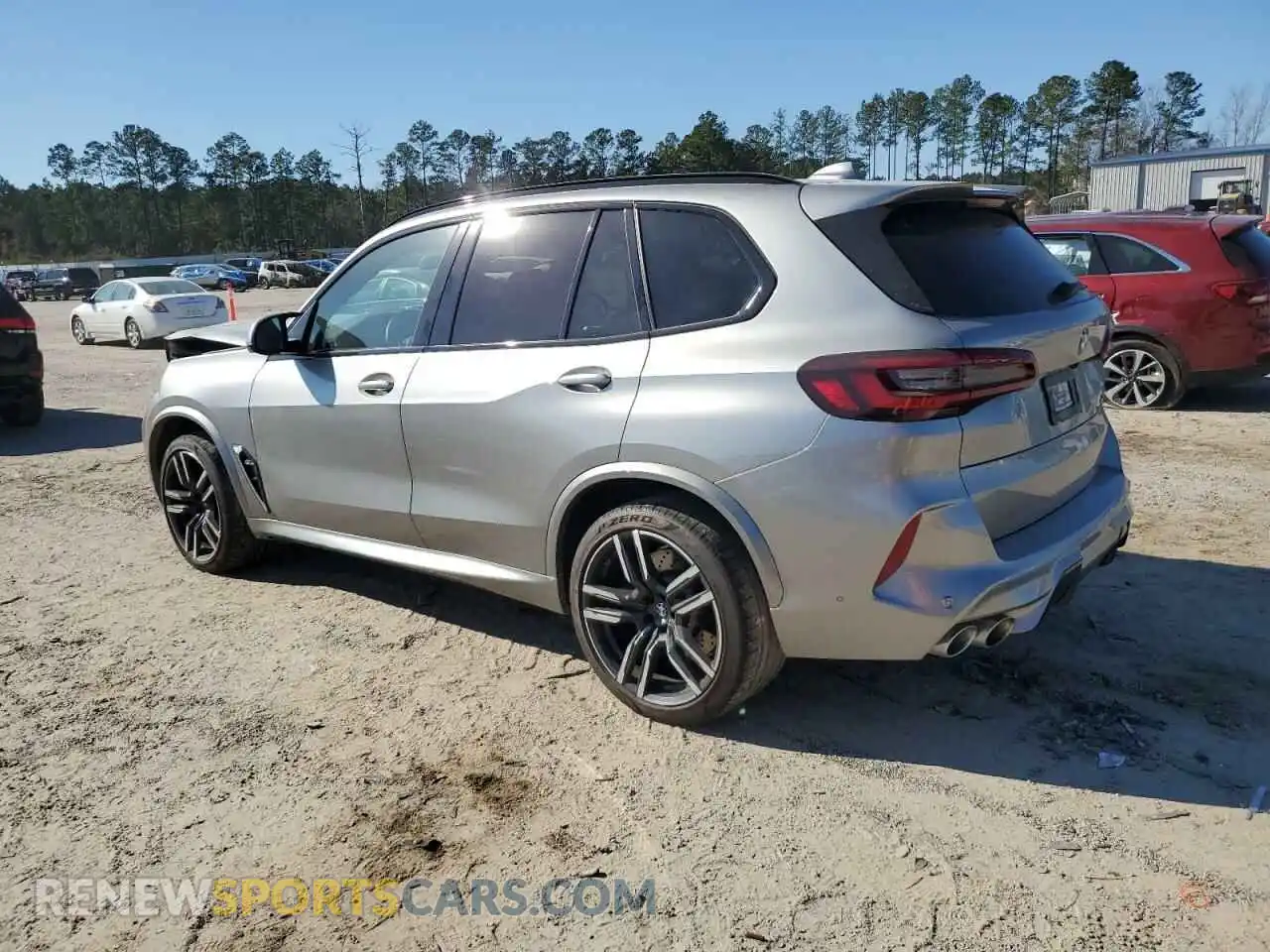 2 fotografías del automóvil dañado 5YMJU0C06M9H49885 BMW X5 2021