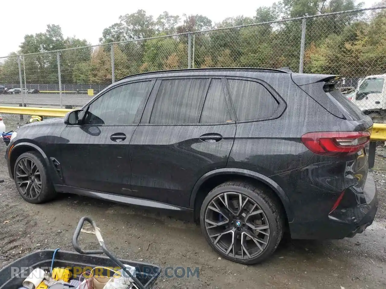 2 Photograph of a damaged car 5YMJU0C0XM9E95257 BMW X5 2021