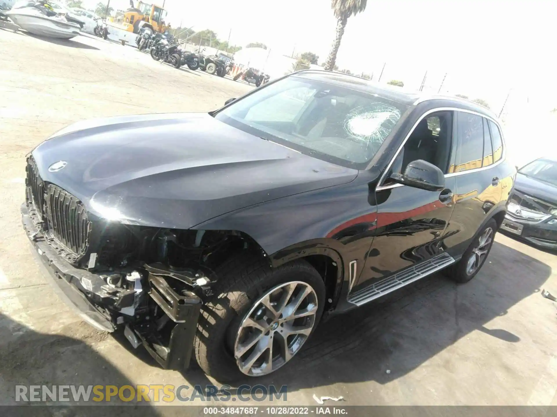 2 Photograph of a damaged car 5UXCR4C00N9J99896 BMW X5 2022