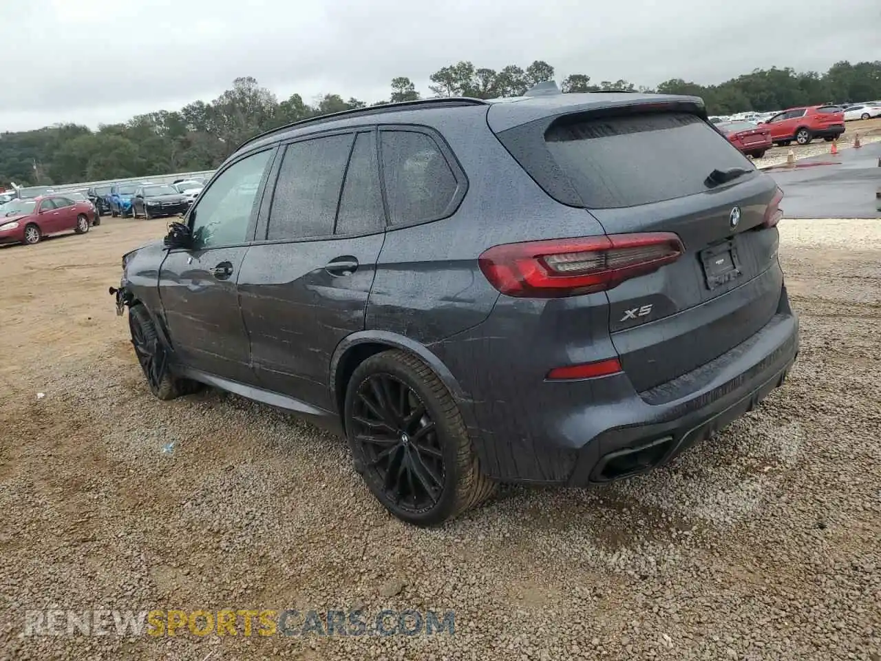 2 fotografías del automóvil dañado 5UXCR4C01N9K19962 BMW X5 2022
