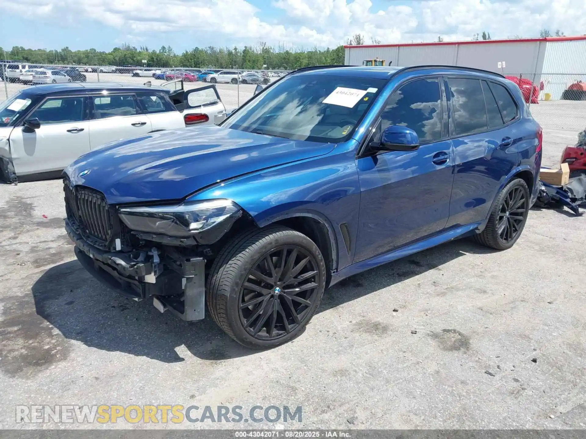 2 Photograph of a damaged car 5UXCR4C01N9K65498 BMW X5 2022