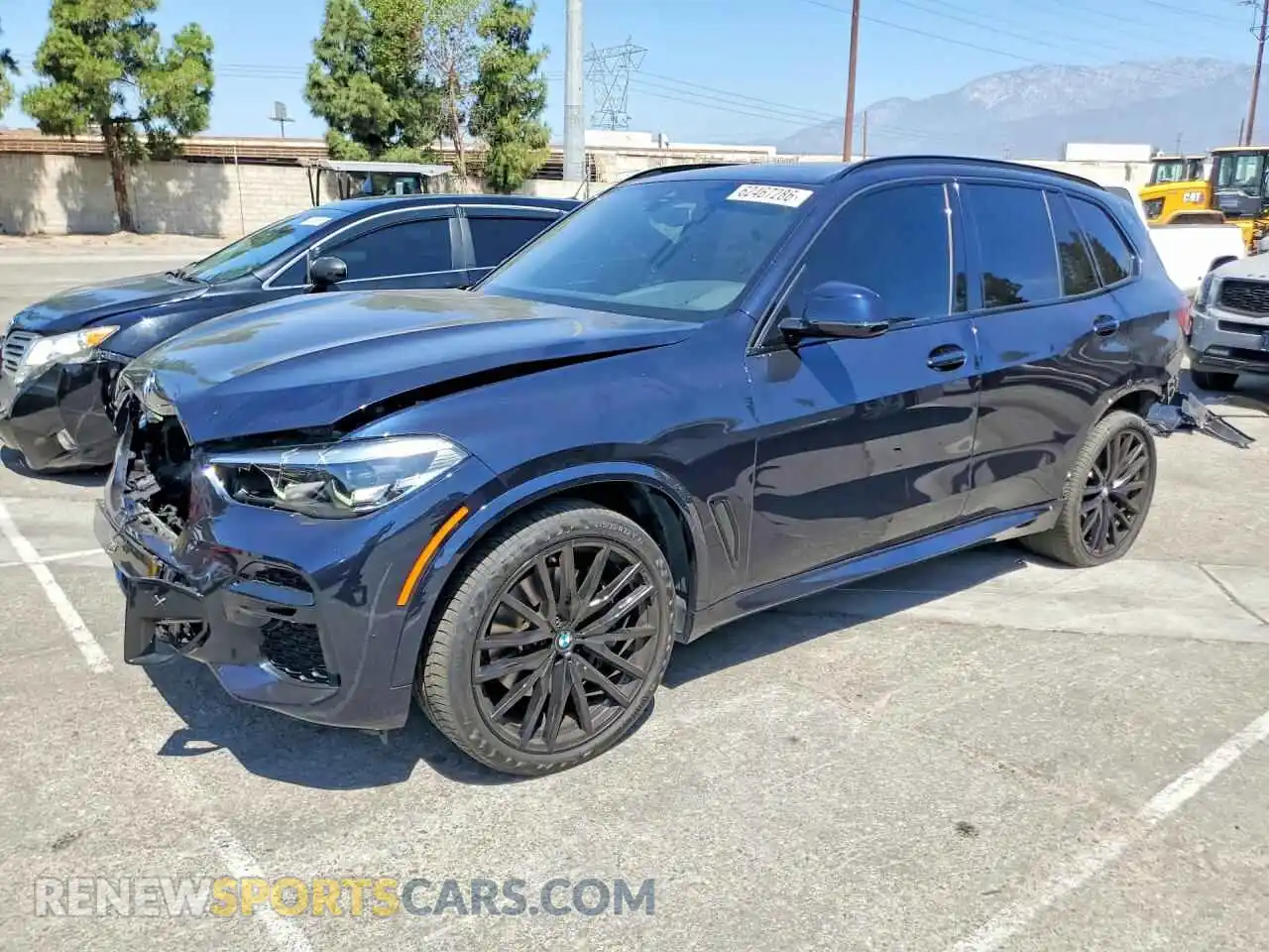 1 fotografías del automóvil dañado 5UXCR4C04N9N20452 BMW X5 2022