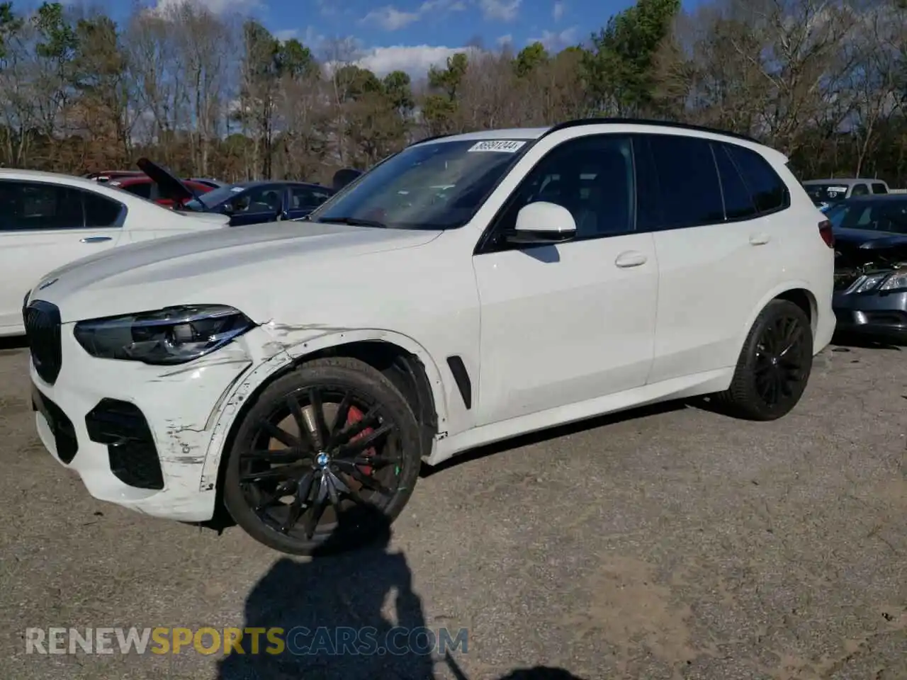 1 Photograph of a damaged car 5UXCR4C05N9L37237 BMW X5 2022