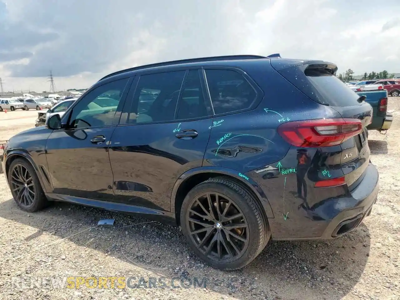 2 Photograph of a damaged car 5UXCR4C09N9L78910 BMW X5 2022