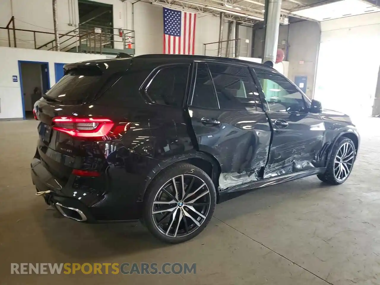 3 fotografías del automóvil dañado 5UXCR6C00N9L88222 BMW X5 2022