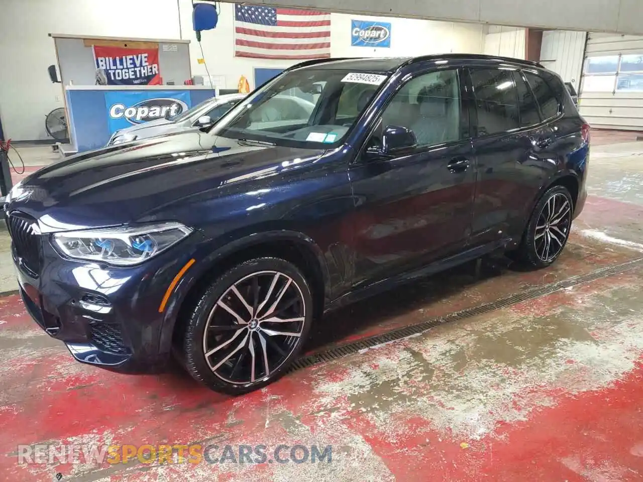 1 fotografías del automóvil dañado 5UXCR6C01N9K05085 BMW X5 2022