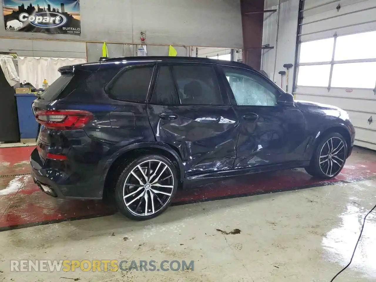 3 fotografías del automóvil dañado 5UXCR6C01N9K05085 BMW X5 2022