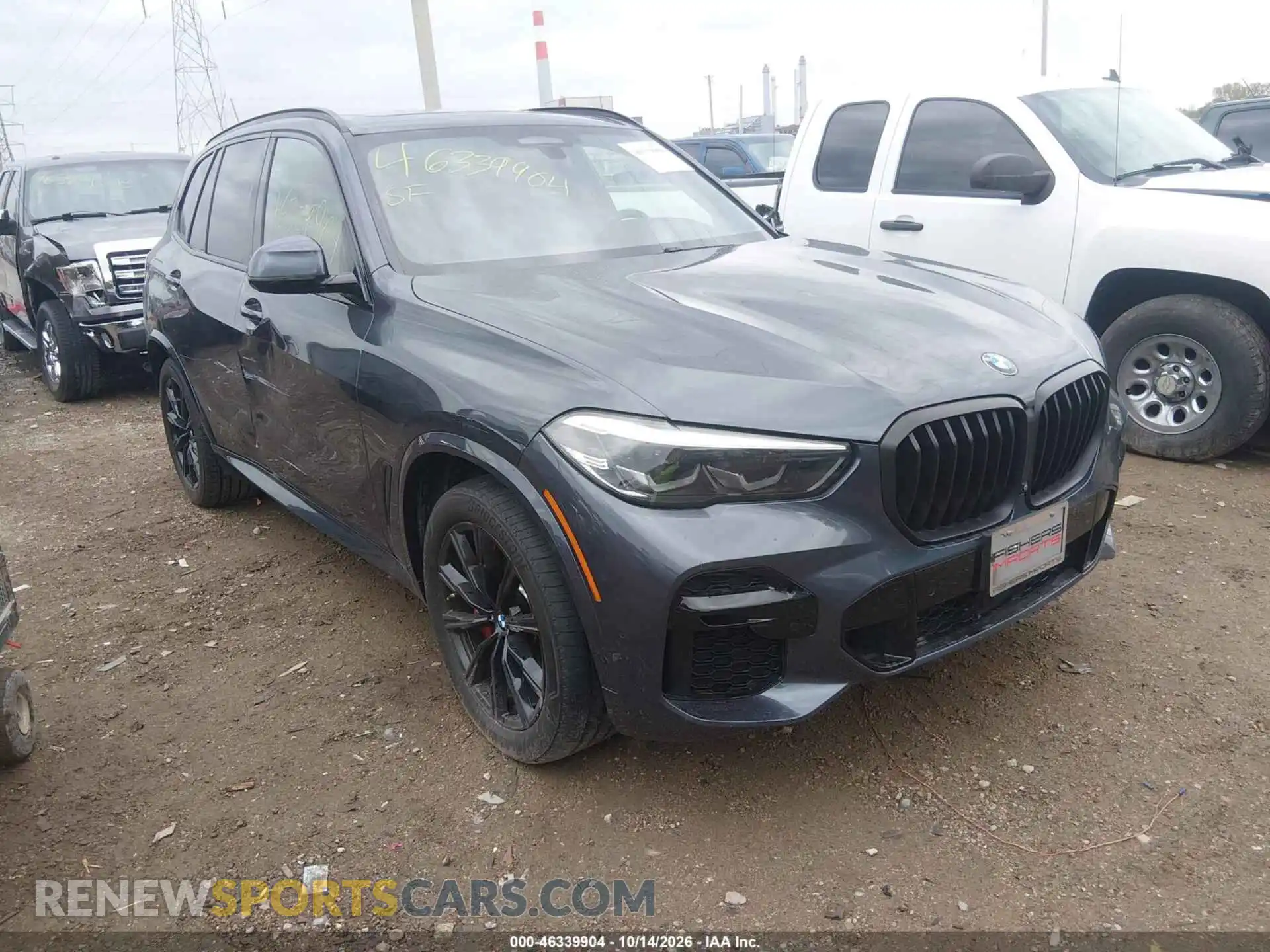 1 fotografías del automóvil dañado 5UXCR6C01N9L57481 BMW X5 2022