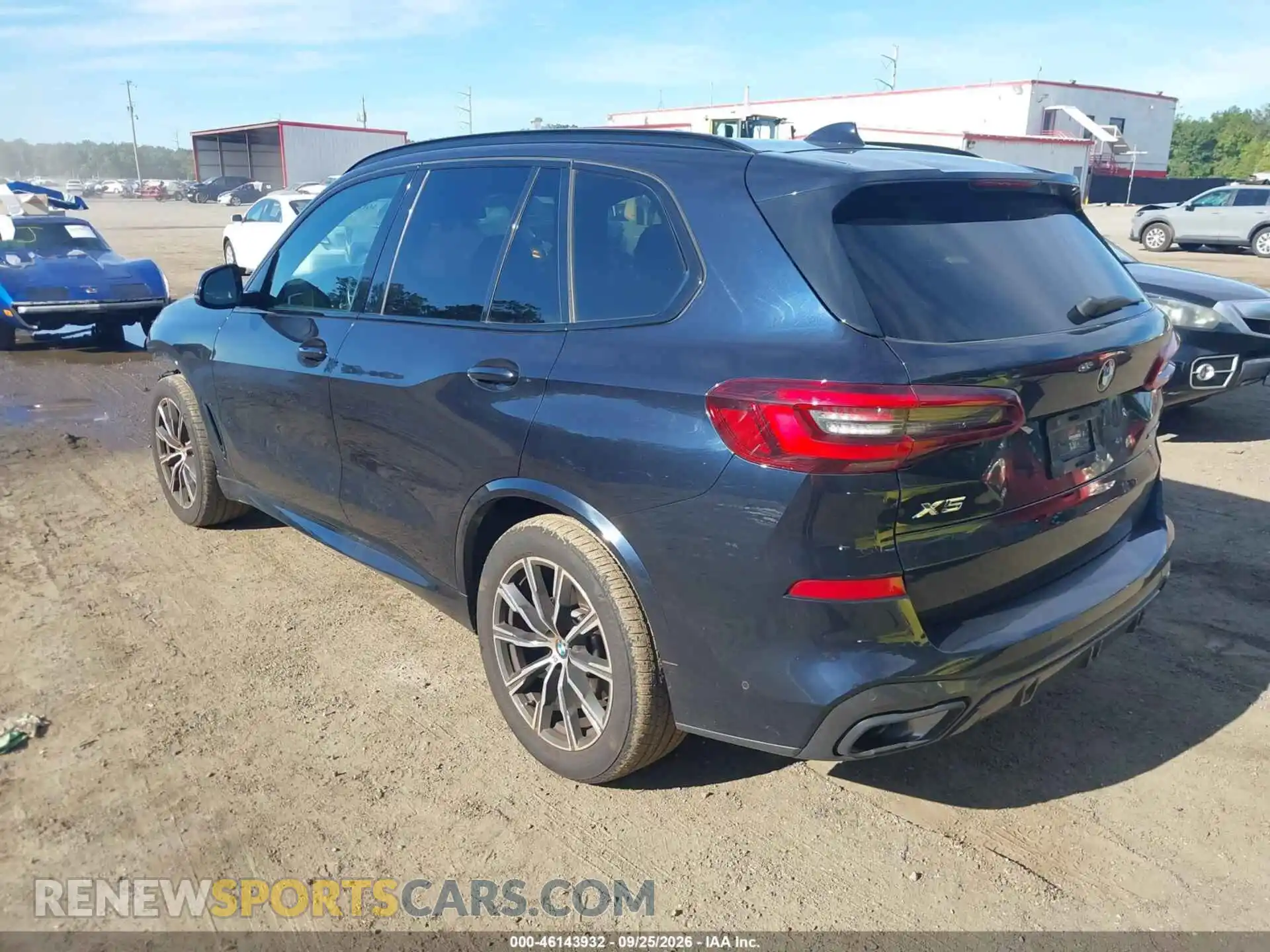 3 fotografías del automóvil dañado 5UXCR6C01N9M84649 BMW X5 2022