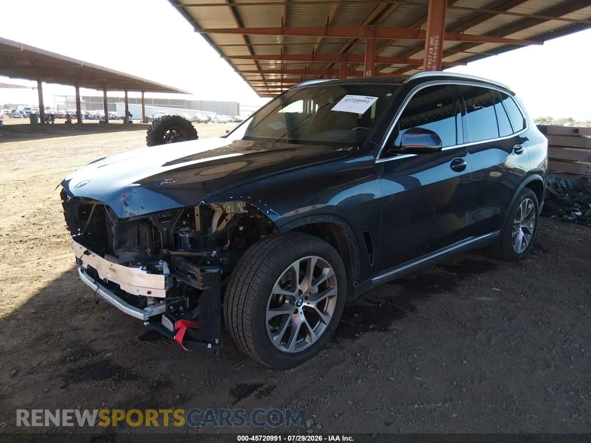 2 Photograph of a damaged car 5UXCR6C02N9L56274 BMW X5 2022