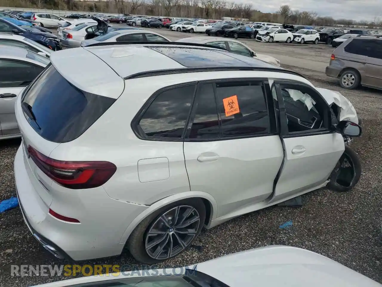 3 Photograph of a damaged car 5UXCR6C04N9M45490 BMW X5 2022
