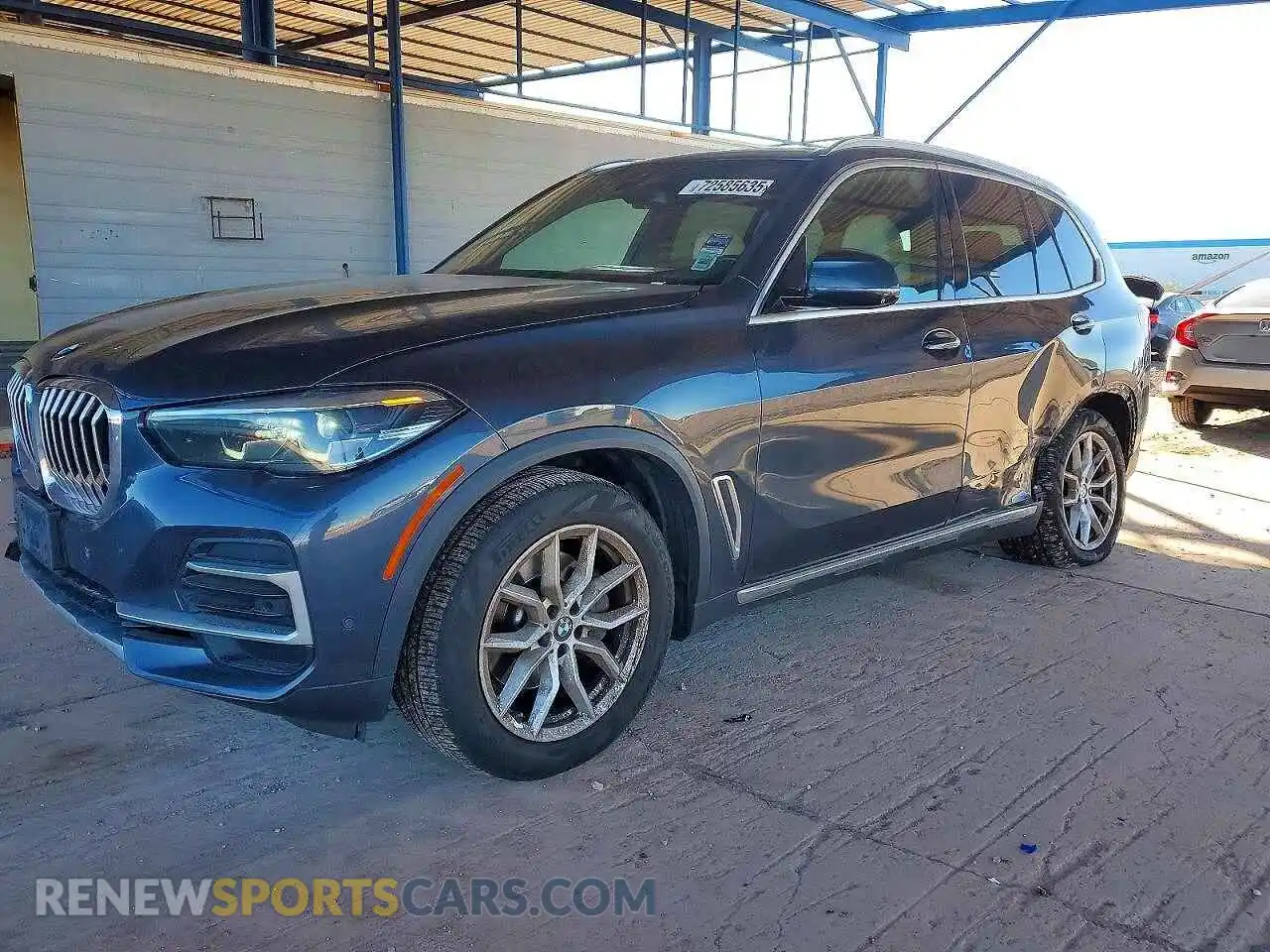 1 Photograph of a damaged car 5UXCR6C04N9M60376 BMW X5 2022