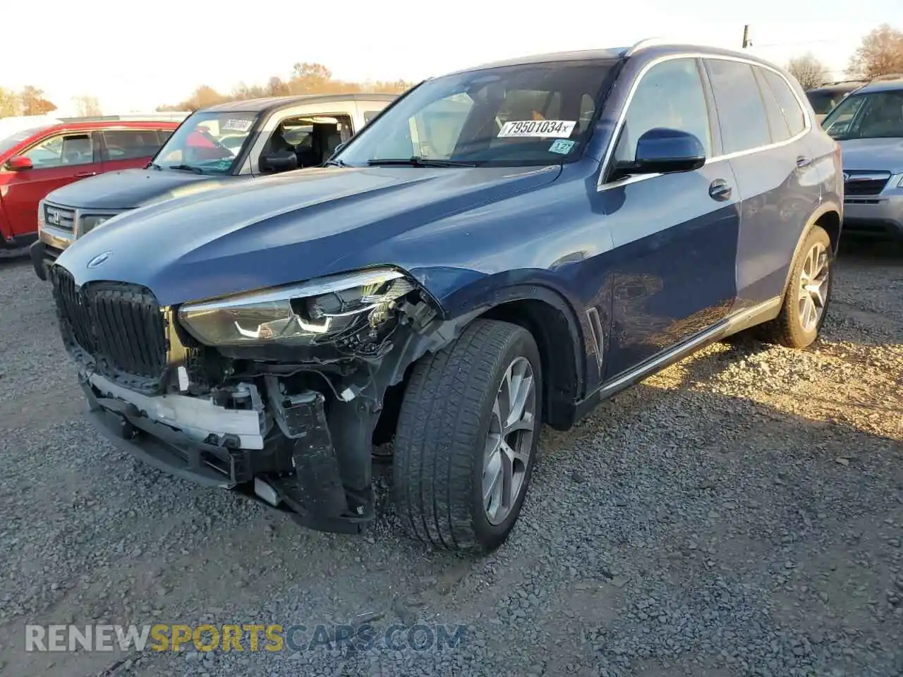 1 Photograph of a damaged car 5UXCR6C06N9L52521 BMW X5 2022
