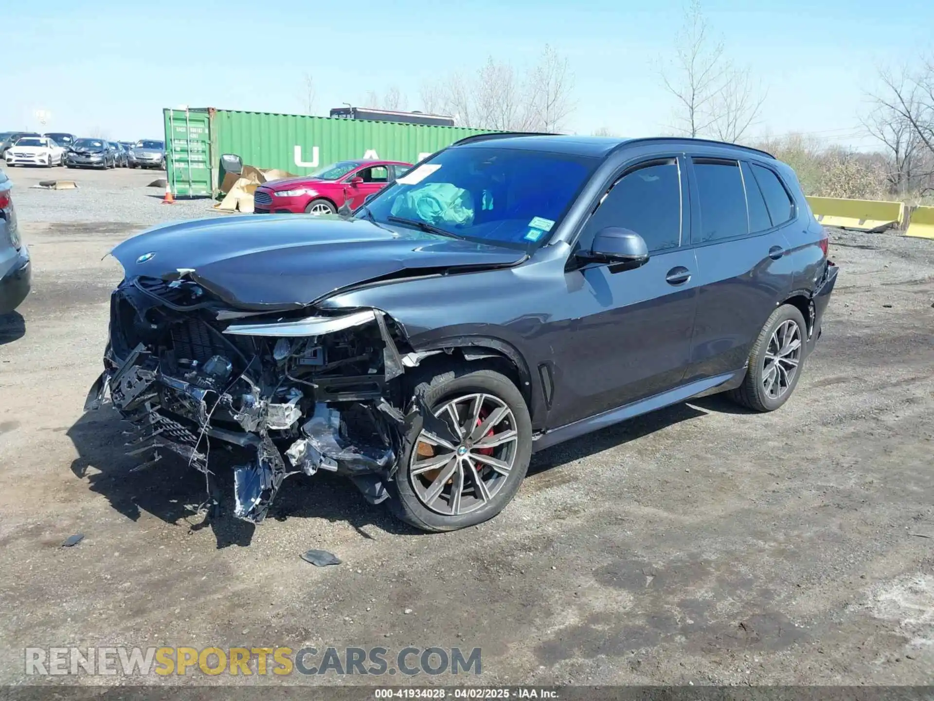 2 Photograph of a damaged car 5UXCR6C06N9M28108 BMW X5 2022