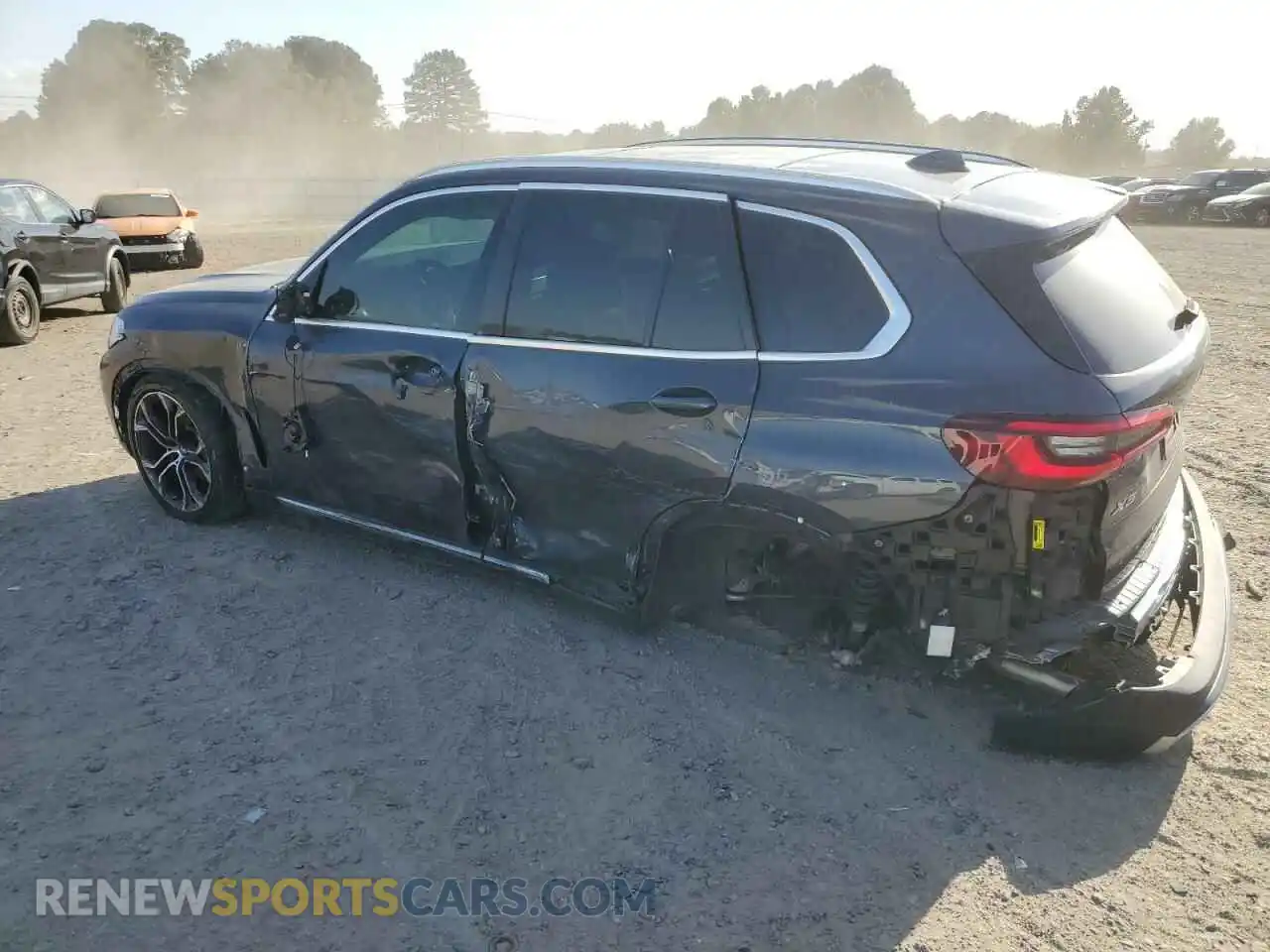 2 fotografías del automóvil dañado 5UXCR6C07N9J66213 BMW X5 2022