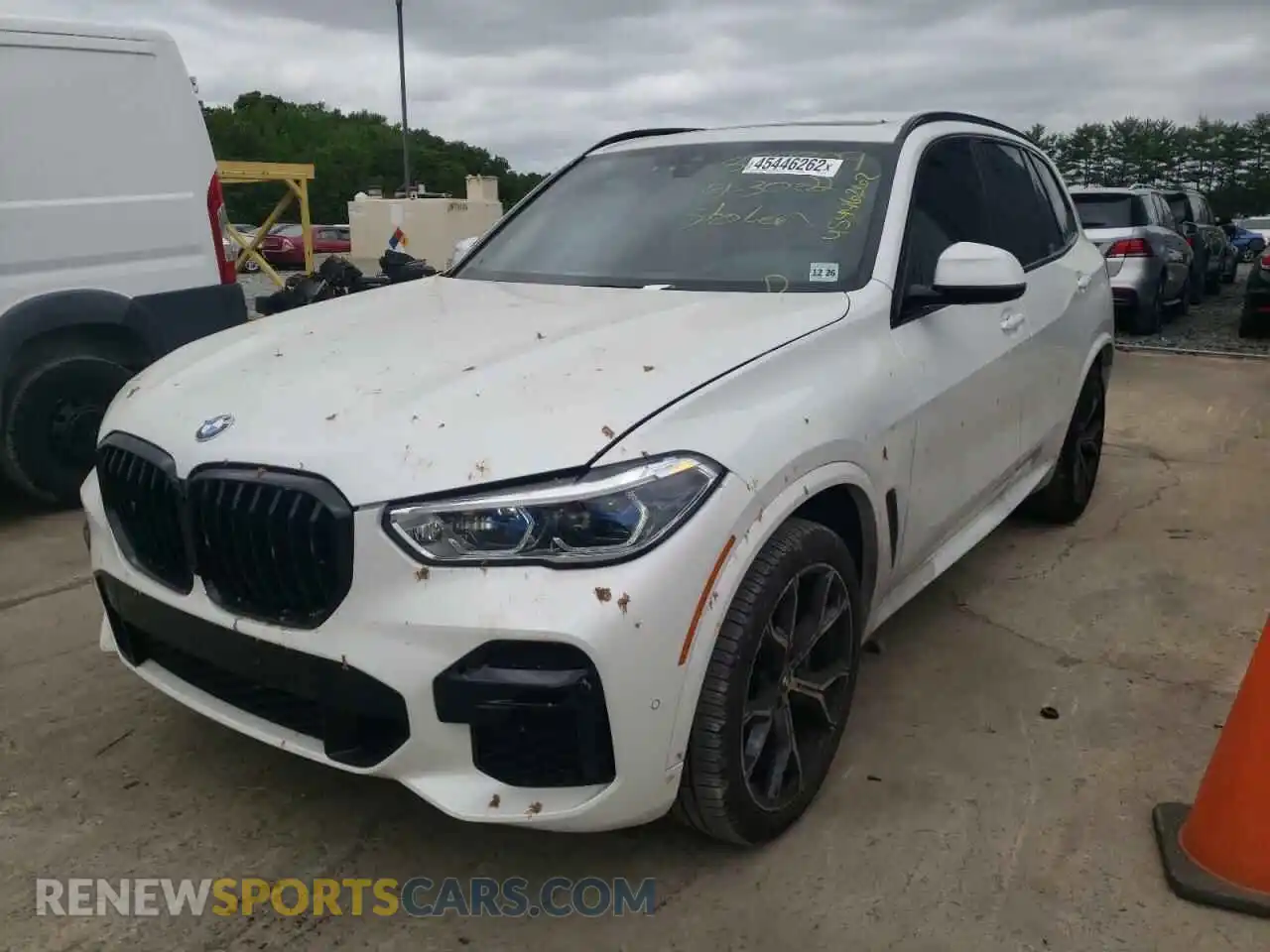 2 Photograph of a damaged car 5UXCR6C07N9K74282 BMW X5 2022