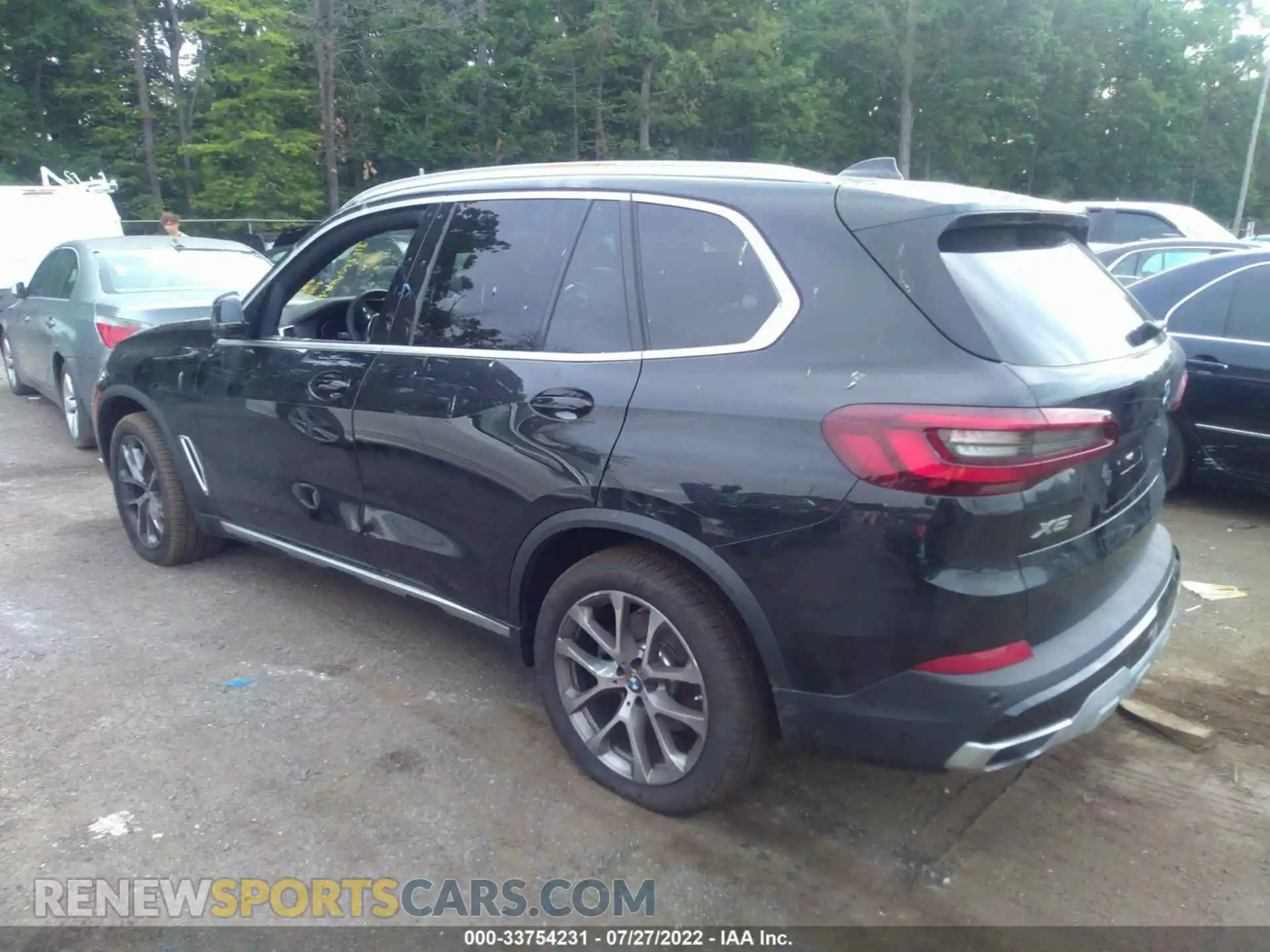 3 fotografías del automóvil dañado 5UXCR6C07N9K86500 BMW X5 2022