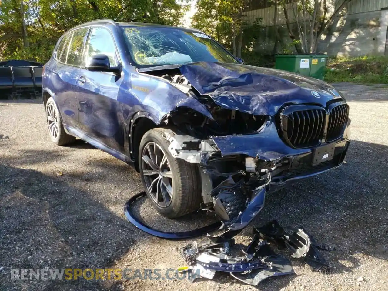 1 Photograph of a damaged car 5UXCR6C07N9L85043 BMW X5 2022