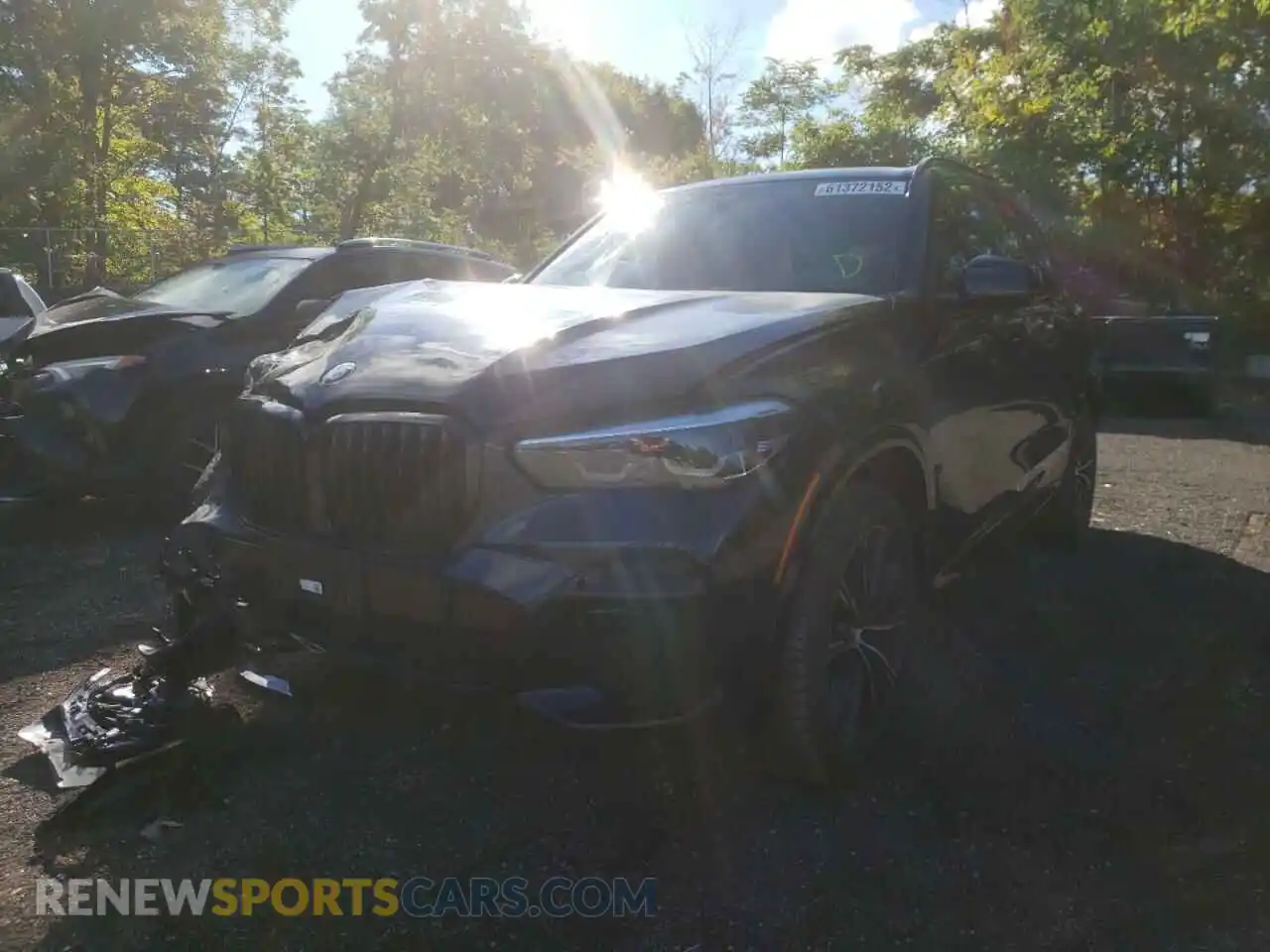 2 Photograph of a damaged car 5UXCR6C07N9L85043 BMW X5 2022