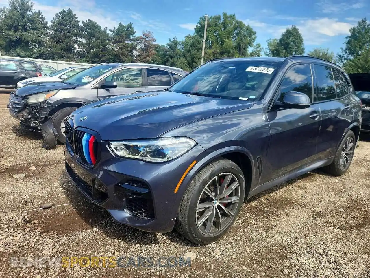 1 Фотография поврежденного автомобиля 5UXCR6C08N9K65641 BMW X5 2022