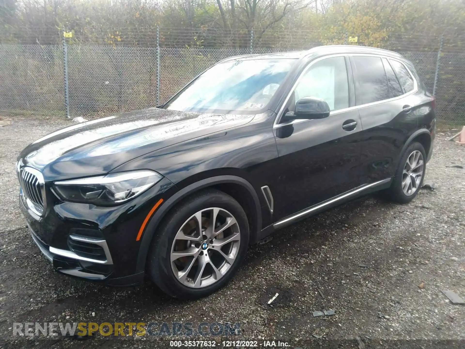 2 fotografías del automóvil dañado 5UXCR6C0XN9K56732 BMW X5 2022