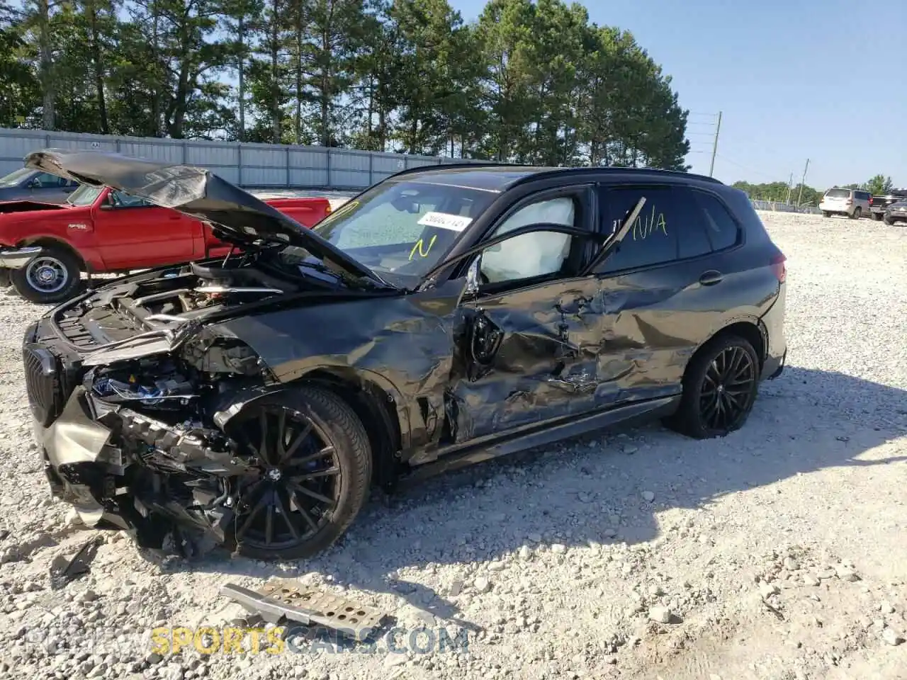 2 Photograph of a damaged car 5UXCR6C0XN9K63485 BMW X5 2022