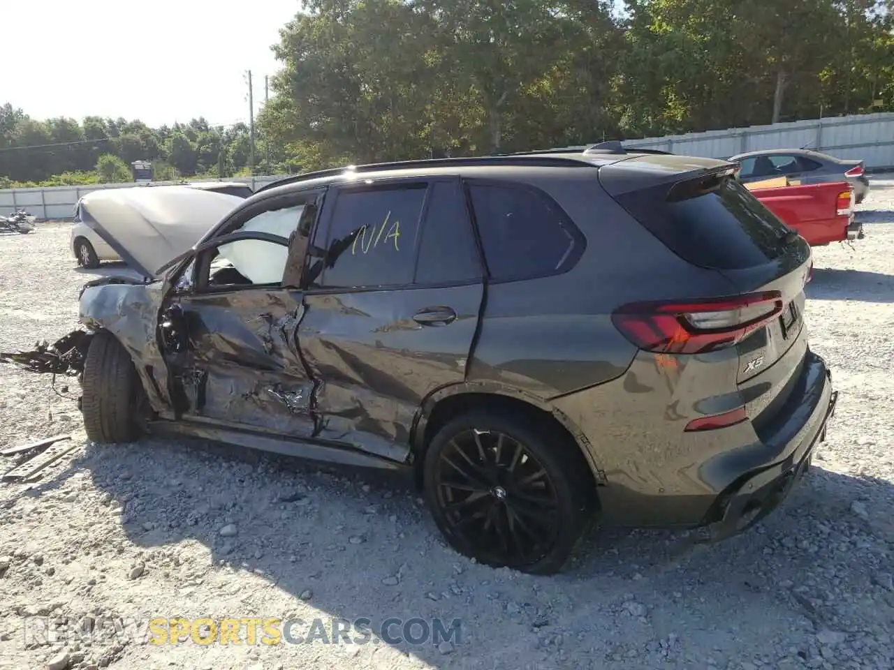 3 Photograph of a damaged car 5UXCR6C0XN9K63485 BMW X5 2022