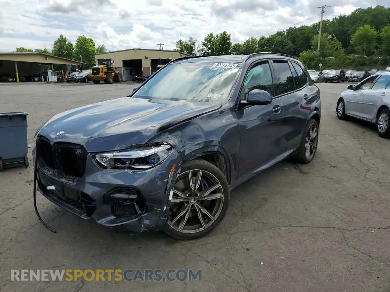2 Photograph of a damaged car 5UXJU4C07N9J59319 BMW X5 2022