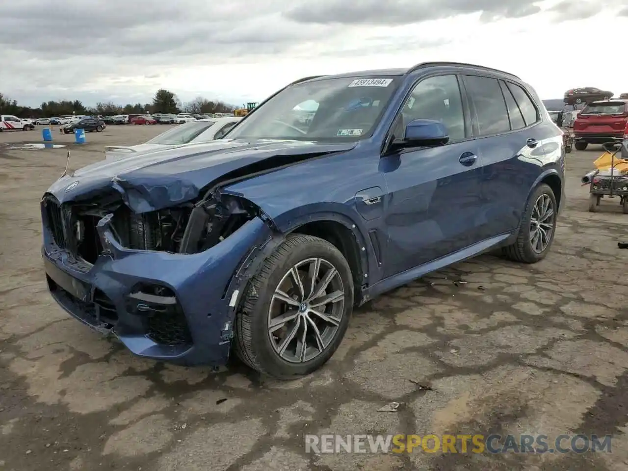 1 Photograph of a damaged car 5UXTA6C05N9J76570 BMW X5 2022