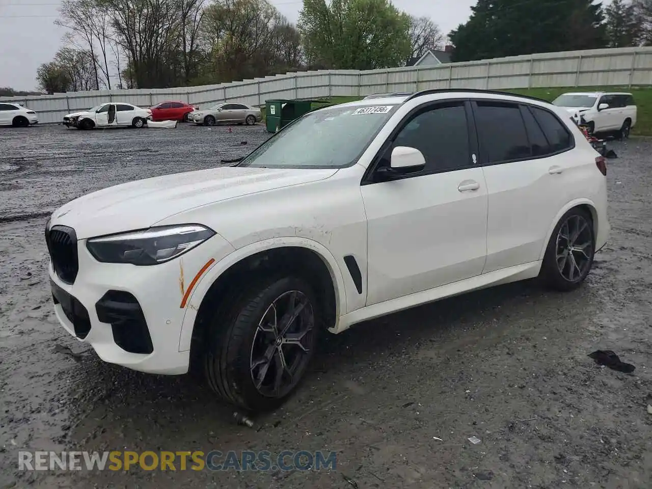 1 Photograph of a damaged car 5UXCR4C00P9N80196 BMW X5 2023