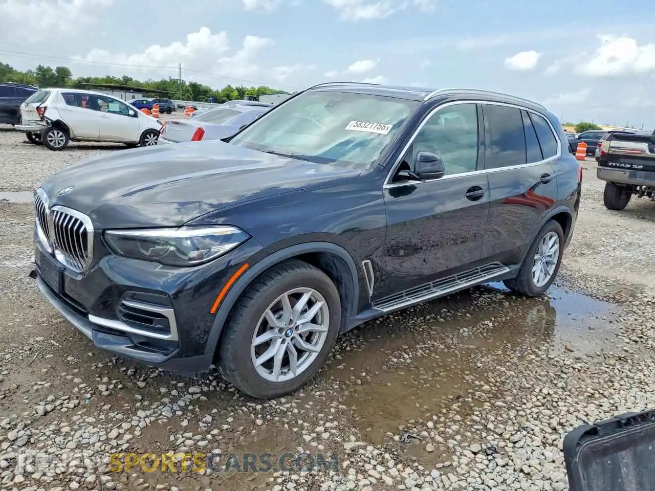 1 Photograph of a damaged car 5UXCR4C00P9P36995 BMW X5 2023