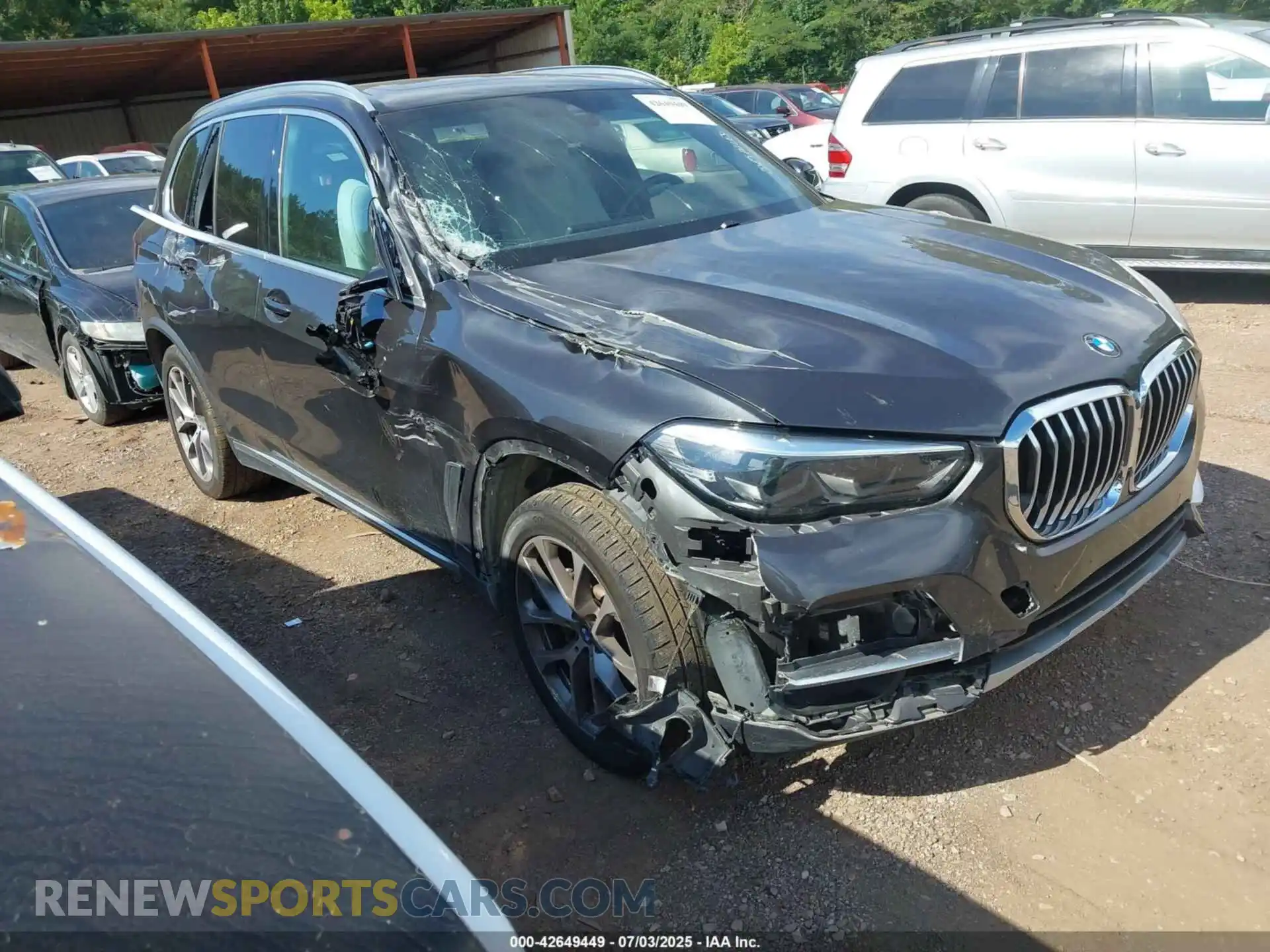 1 Photograph of a damaged car 5UXCR4C01P9N74794 BMW X5 2023